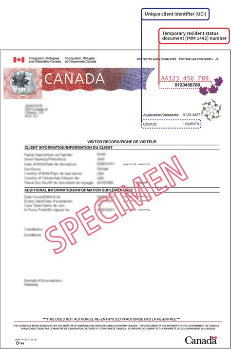 imm1442 document number where to find|File Number, UCI, and Document Number in Immigration to Canada.